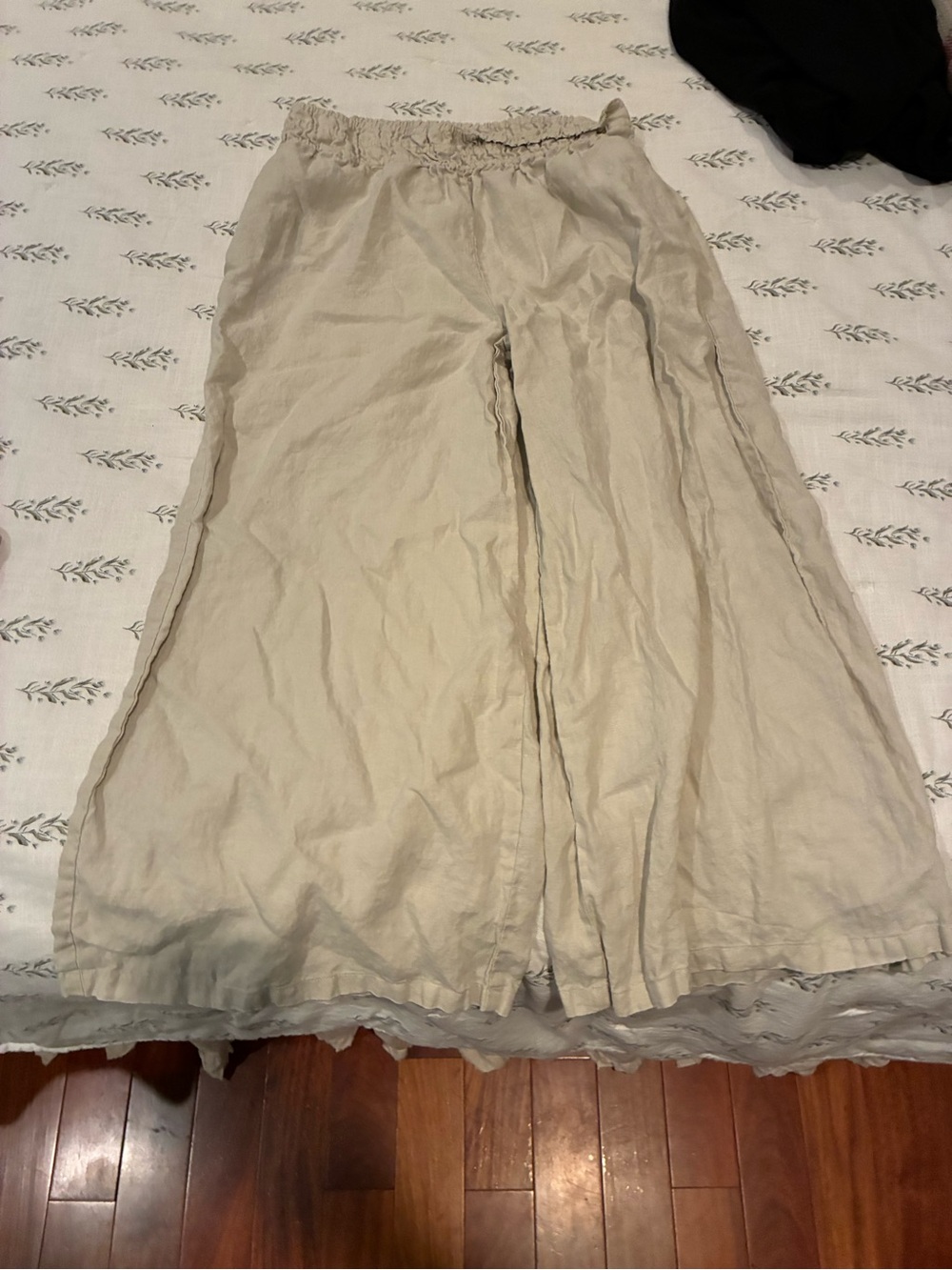 Anthropologie Somerset Pants Cream - Picture 2 of 7
